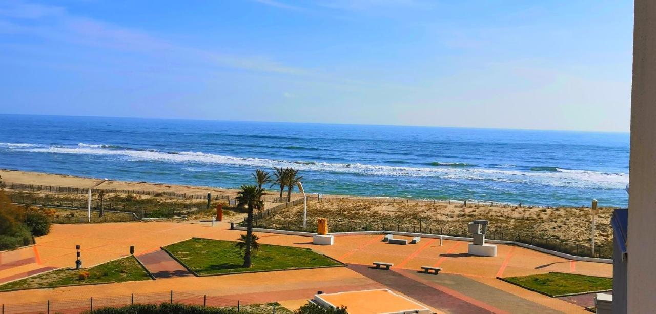 Soleil Levant 2 - En Bord De Mer - Superbe Appartement Cosy - Acces Direct Plage - Proche Commerces Et Animations Le Barcarès Eksteriør bilde